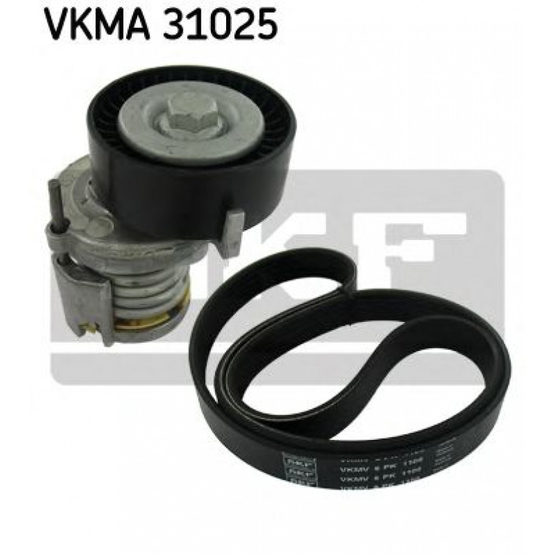 VKMA 31025 SKF Комплект доріжкового ремня